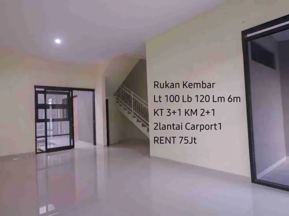 Rumah Kontrakan sekitar Kembar