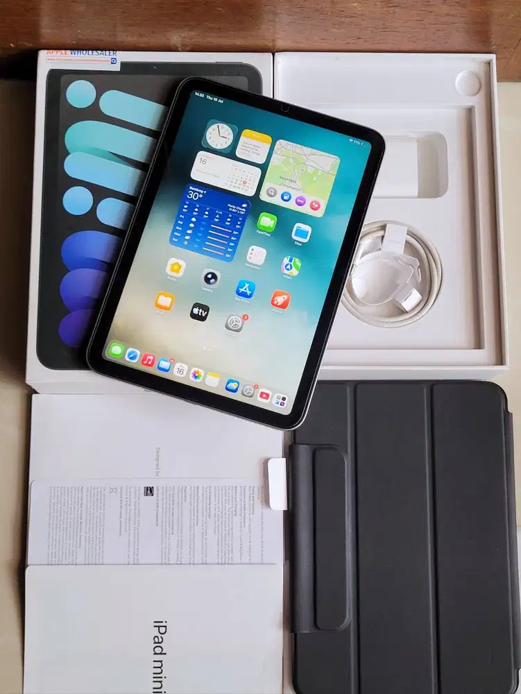 iPad Mini 7 128gb Wifi Mulus Like New Fullset Original Second Bekas