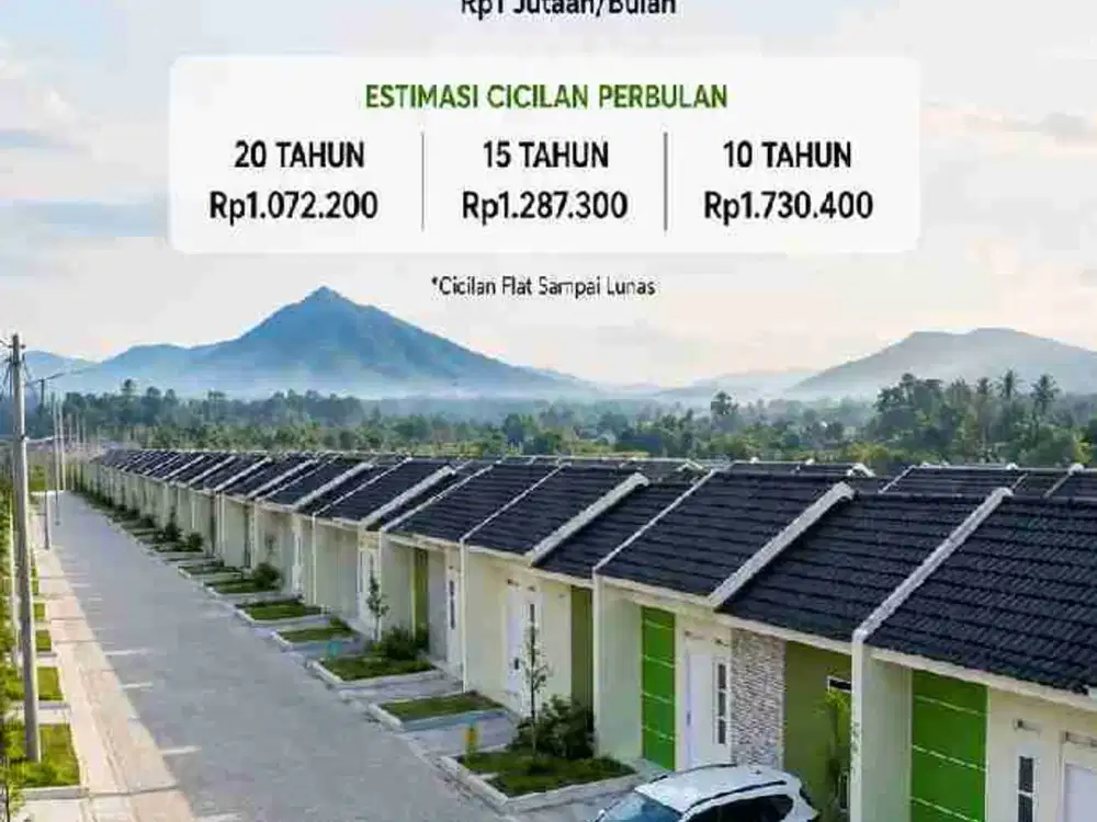 Rumah Idaman Strategis Dekat Exit Toll Di Parung Kuda Sukabumi.