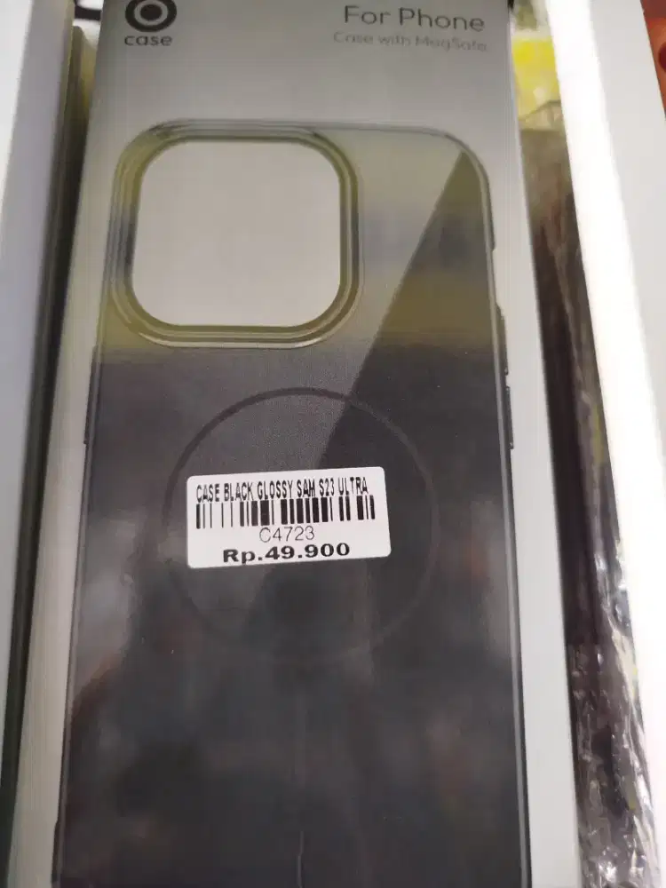 CASE BLACK GLOSSY SAMSUNG S23 ULTRA