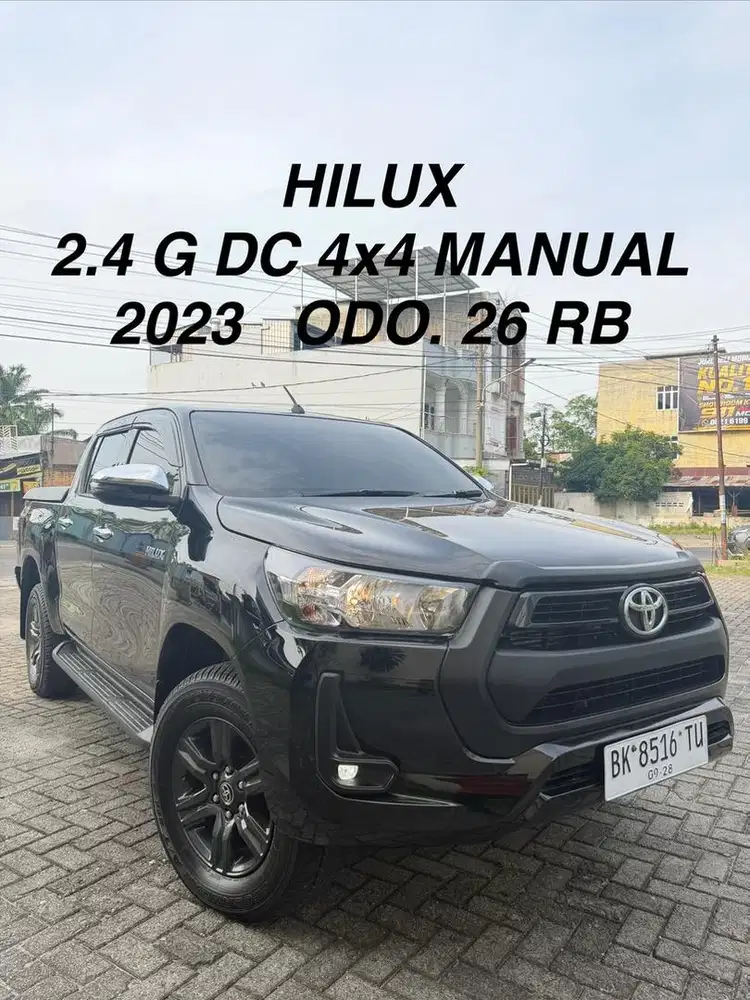 [ODO 25RB] TOYOTA HILUX 2.4 G DC 4x4 MANUAL 2023