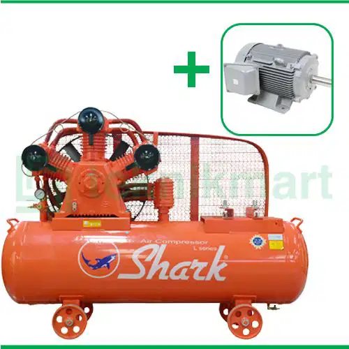 Shark 15 HP LWP-1215 Kompresor Angin Automatic Dengan Motor Hitachi 15