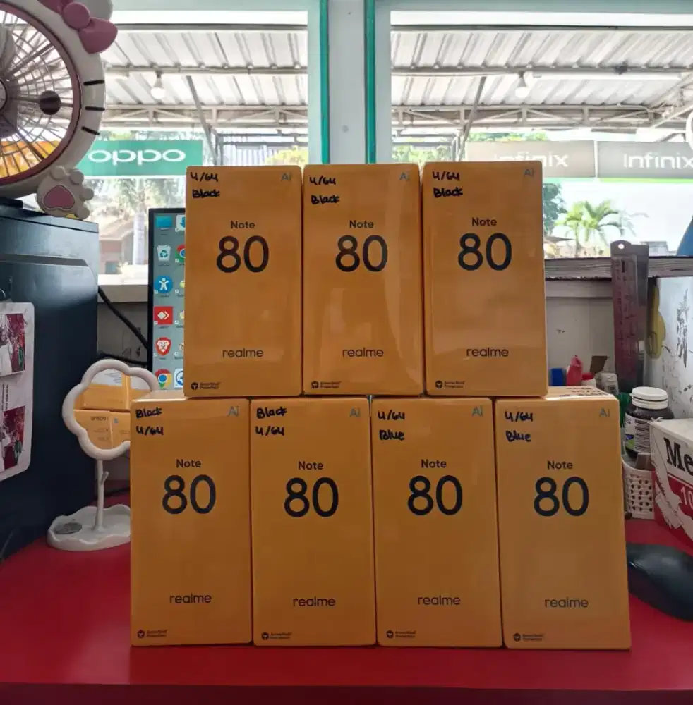 Realme Note 80 4/64 || Realme Note 80 4/128 new