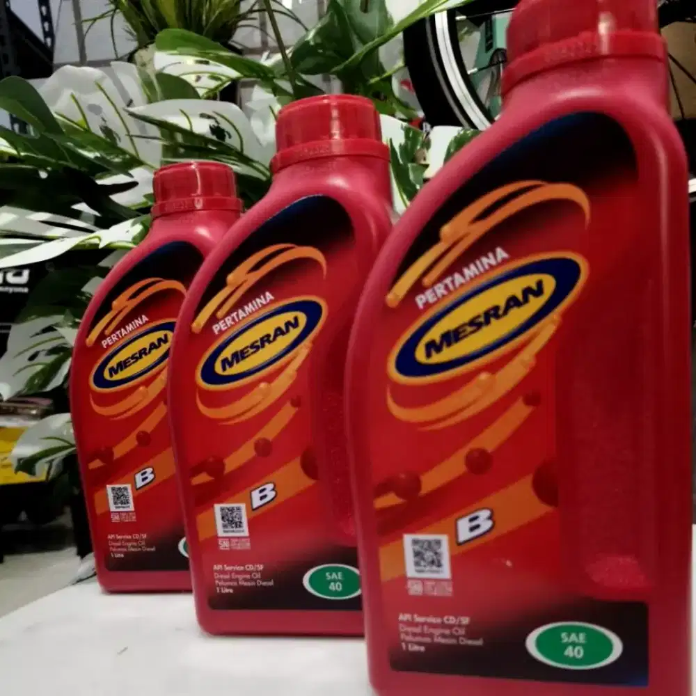 ORI-Mesran Super  1Liter SAE 20W-50 Oli motor, ASLI PERTAMINA