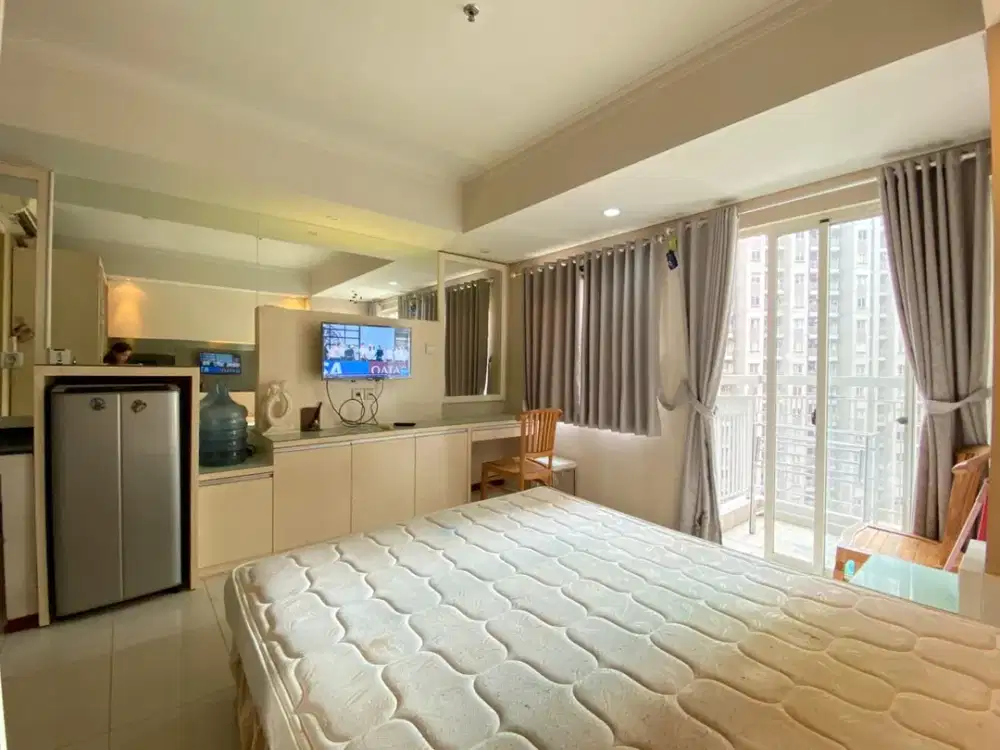 Sewa Studio Royal Mediterania Garden Tanjung Duren, lokasi strategis, dekat mall , kantor, universitas