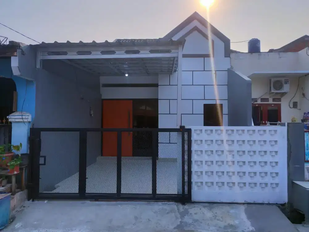 Di jual cepat rumah baru renovasi di pondok ungu permai  Berdampingan dengan Grand duta city