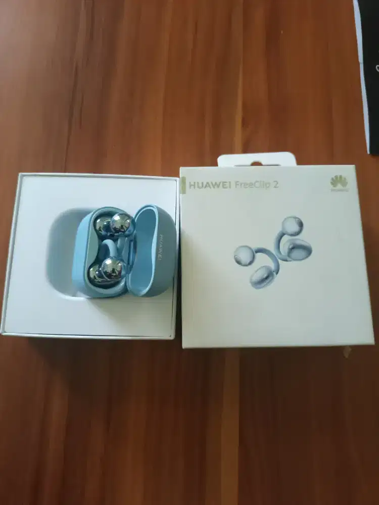 Jual cepat earphone huawei free clip 2(seperti baru)