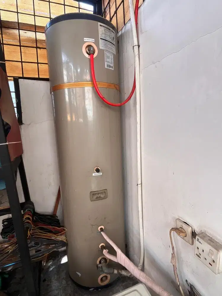 Aircon water heater