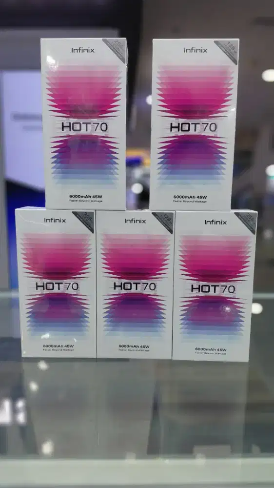 READY‼️ INFINIX HOT 70 8/128GB, BARANG BARU SEGEL PABRIK