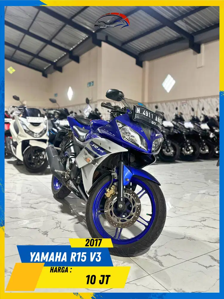 YAMAHA R15 V2 2017 NEGO SAMPE DEAL BOSKUU HIKMAH MOTOR KEPUH