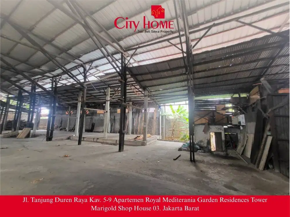 Gudang Strategis Daan Mogot Cocok untuk Showroom & Warehouse
