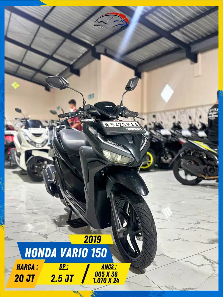 HONDA VARIO 150 2019 MONGGO GASS POLL MASZEHH HIKMAH MOTOR KEPUH