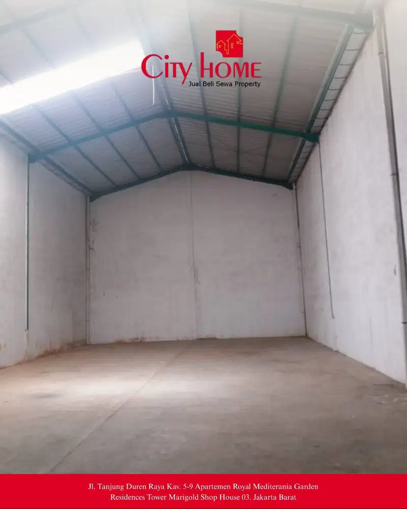 Best Deal! Gudang 375m² dengan Kantor Siap Operasional