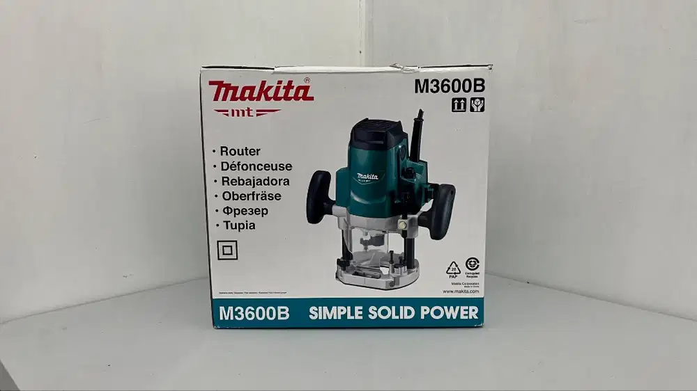 MAKITA M3600B - Original, Baru | Mesin Profil / Router Besar Gagang 2