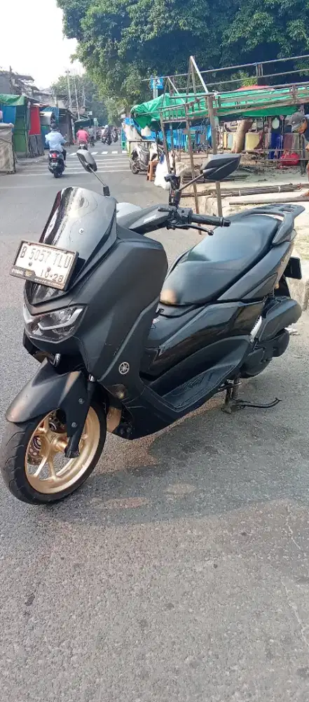 Yamaha All New NMAX 155 Matte Black SS Lengkap, Siap Pakai Nego Halus