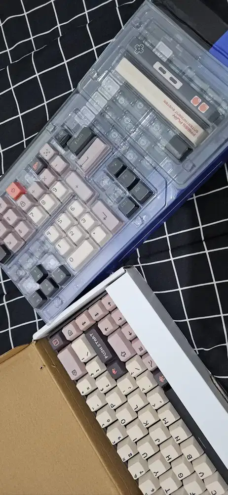 Keyboard Gaming Digital Alliance Meca Air + Presplay Retro Keycaps