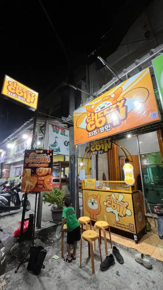 Paket Usaha Franchise Cheezy Coin