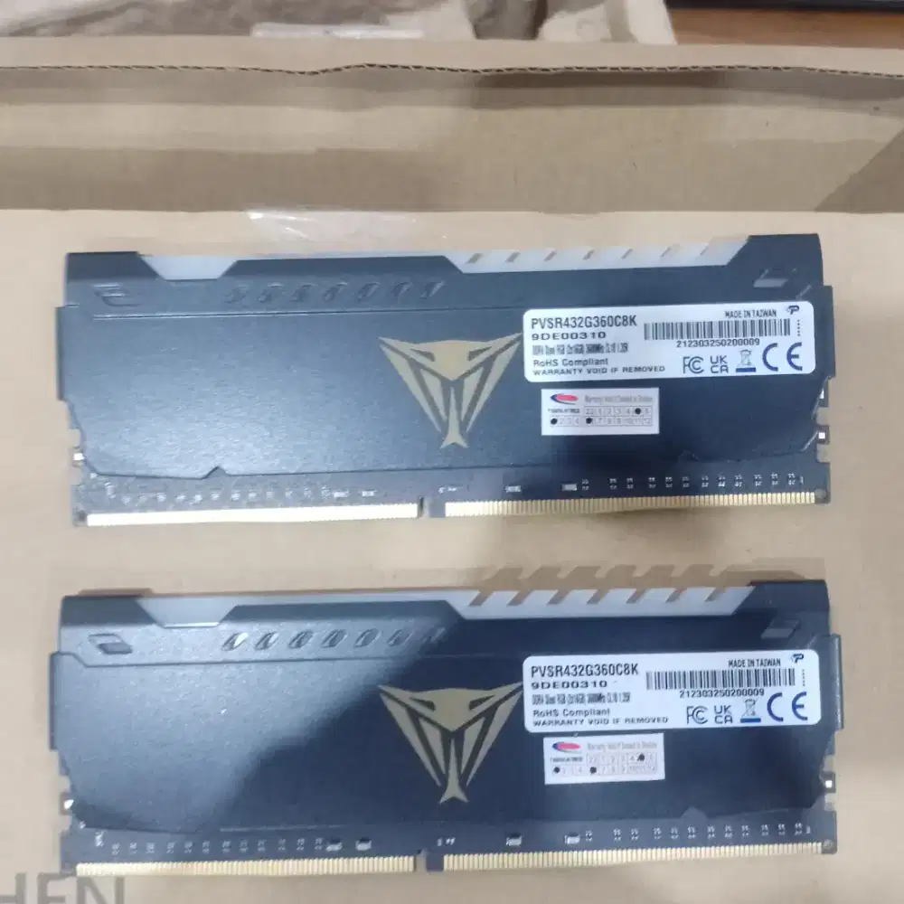 RAM DDR4 32GB 3600MHZ Patriot Viper RGB