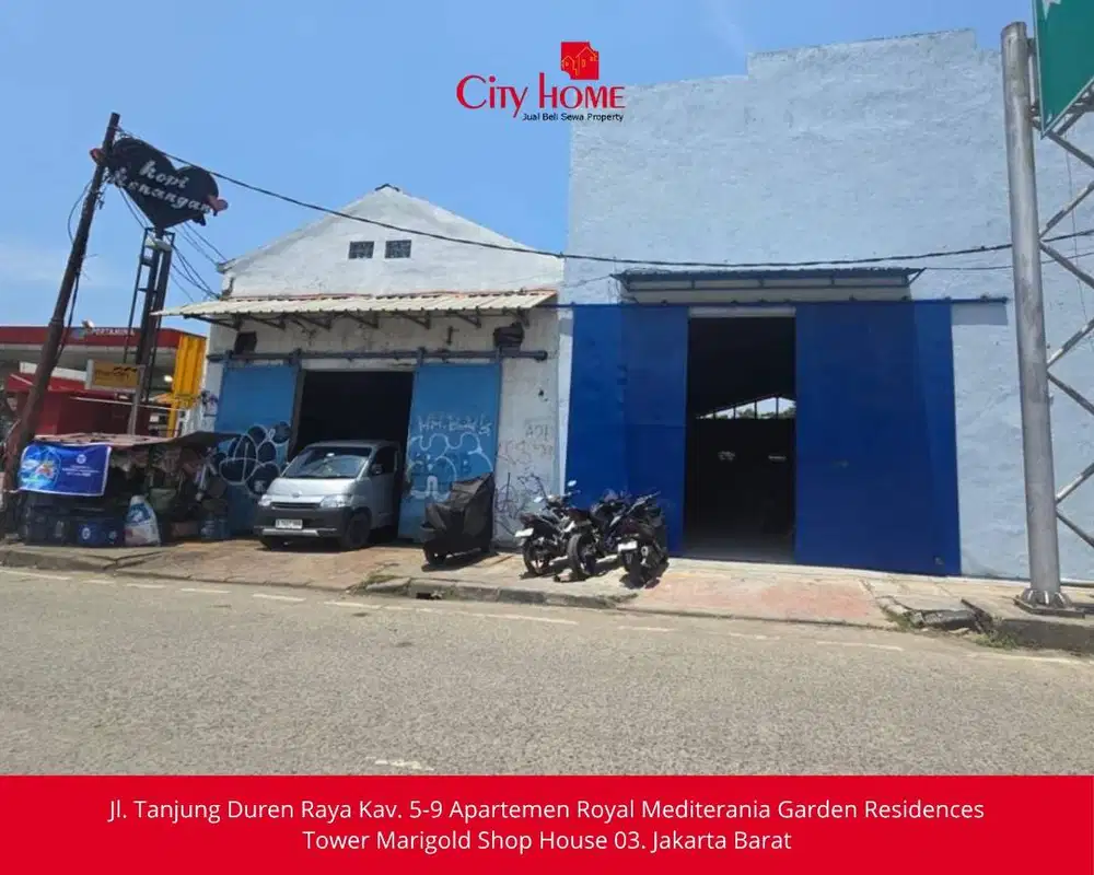 Sewa - Gudang Strategis Penjaringan Pinggir Jalan Besar