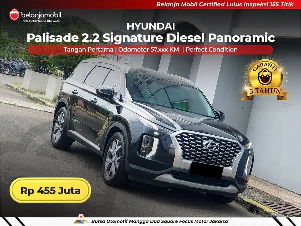 2021 Hyundai Palisade 2.2 Signature SUV Diesel 2021/2022 [ GARANSI 5TH
