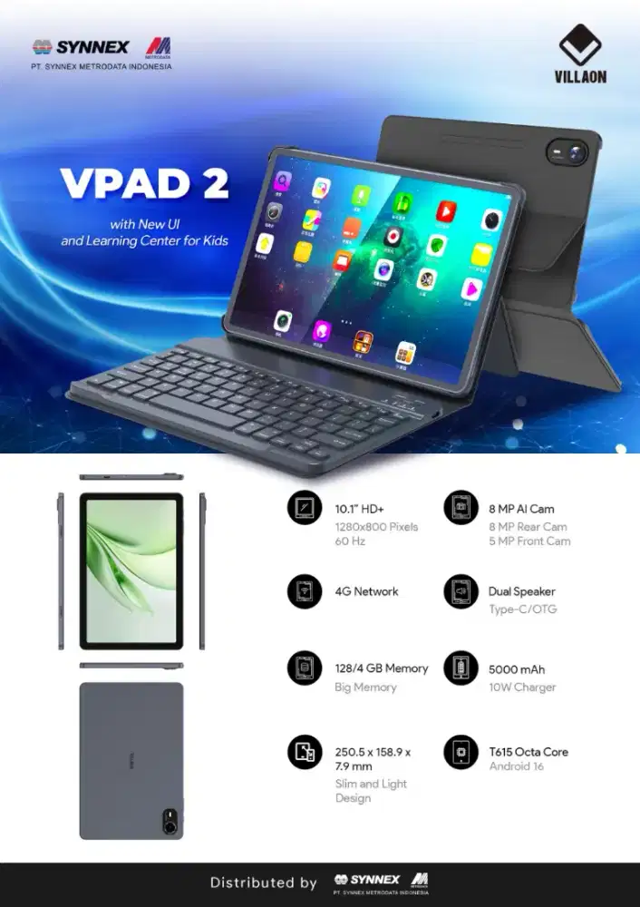 VPAD2 Vallion 8/128