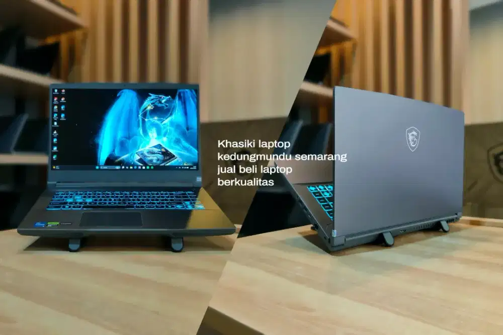 Msi Thin15 i5 gen13 Rtx3050 Fullset garansi 11-2027