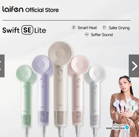 Laifen SWIFT SE Lite High Speed Hair Dryer Pengering Rambut - Preloved