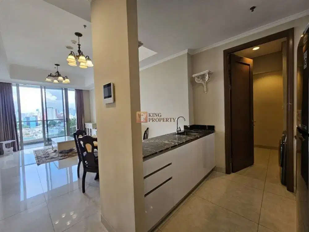 Terhubung Langsung Hublife & Mall TA, Disewakan Condominium Taman Anggrek Residences 2BR+1 Luas 99m2 Furnished Modern Nyaman, Lokasi Di Tanjung Duren