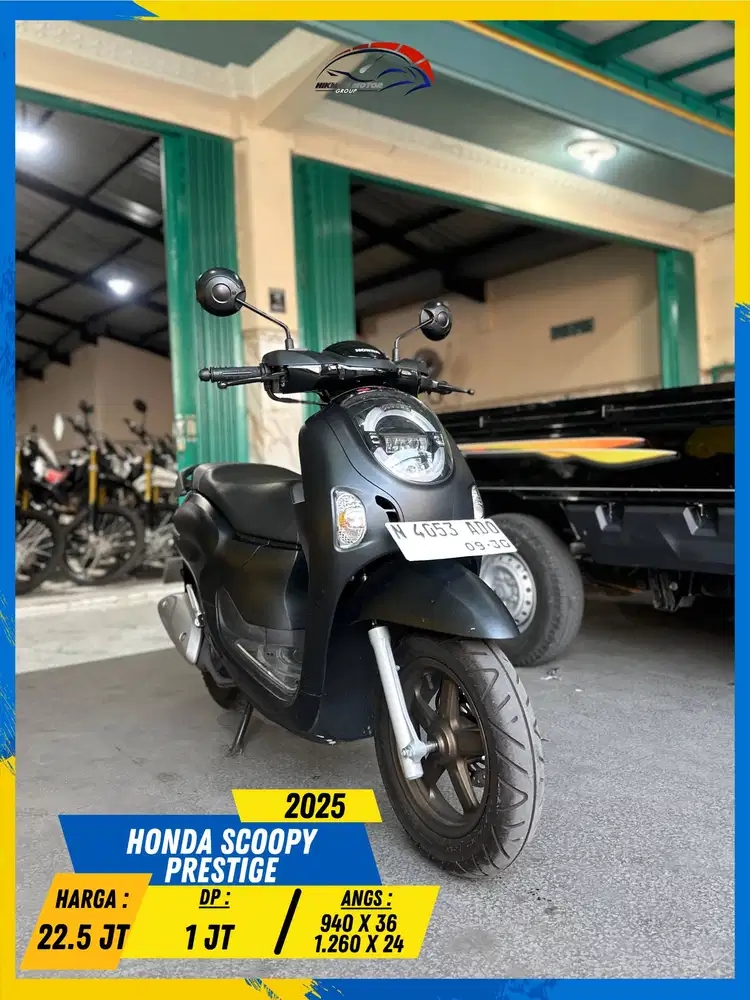 HONDA SCOOPY PRESTIGE 2025 LIKE NEW MASZEHH HIKMAH MOTOR KEPUH