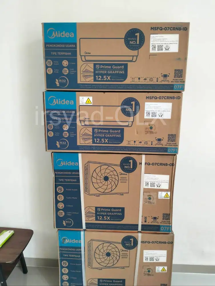 AC Midea 3/4 .075 pk seri MSFQ-07CRN8-ID