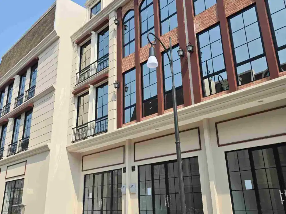 DISEWAKAN MURAH RUKO BARU HARVARD PIK2