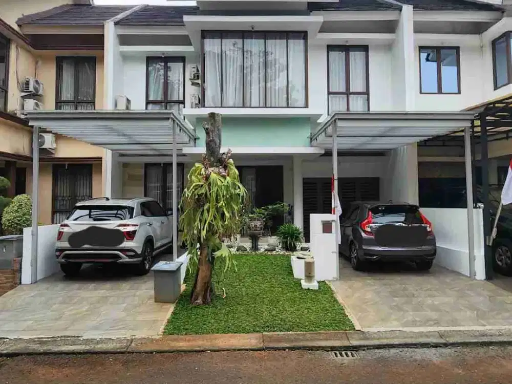 Rumah cantik siap huni di Discovery Residence Bintaro
