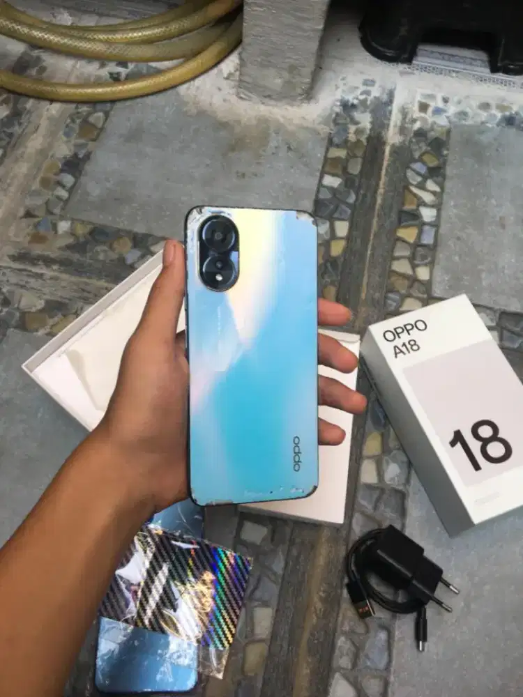 Oppo a18 fullset 4+4/128