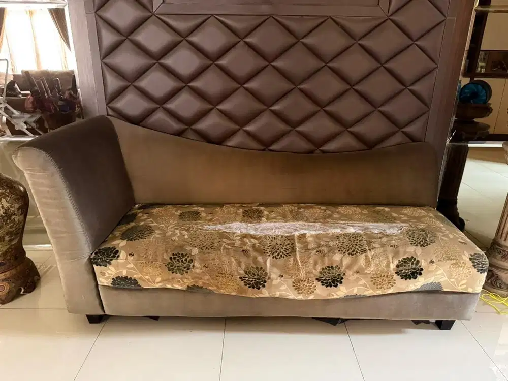 Sofa malas L santai selonjoran high quality