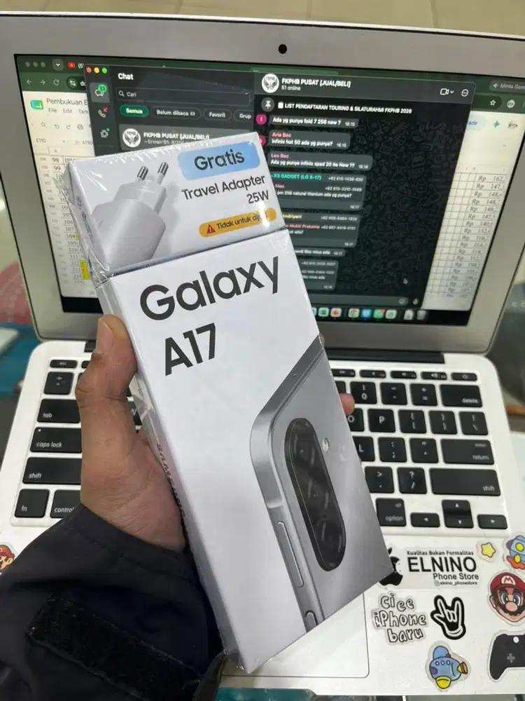 samsung galaxy a17 8/128 new segel box