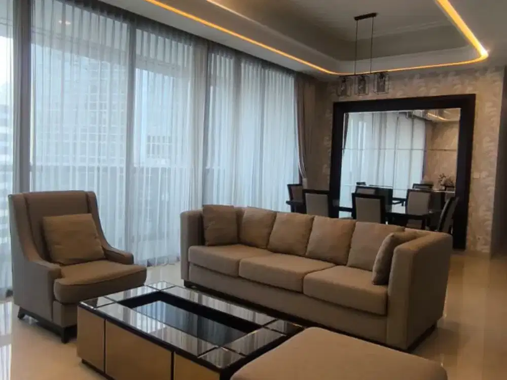 Disewakan Apartemen Anandamaya 3+1 Br Luas 217 M2 Full Furnish Siap Huni Jakarta Selatan