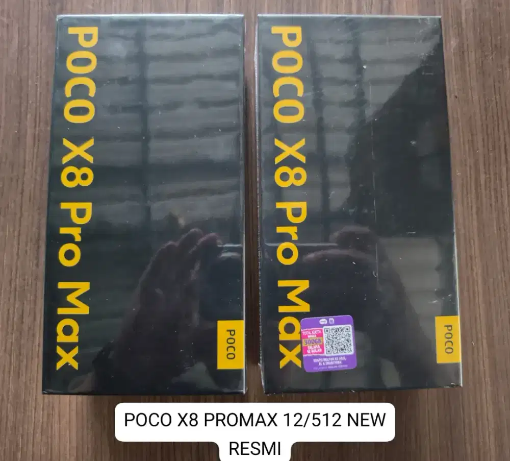 POCO X8 PROMAX 12/512 BARU GARANSI RESMI