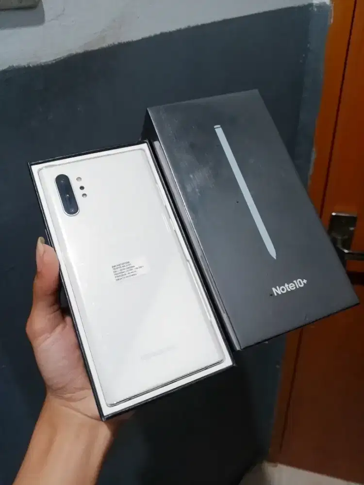 Samsung Note 10+ 12/512GB Fullset SEIN NoMinus Mulus