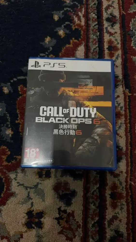 Kaset ps 5 call of duty black ops 6