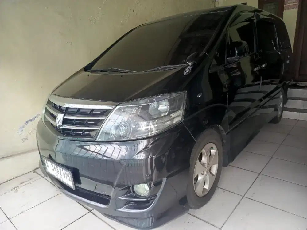 Alphard 2006 mesin 2.4 2400 cc pajak hidup jual cepat langsung pemilik