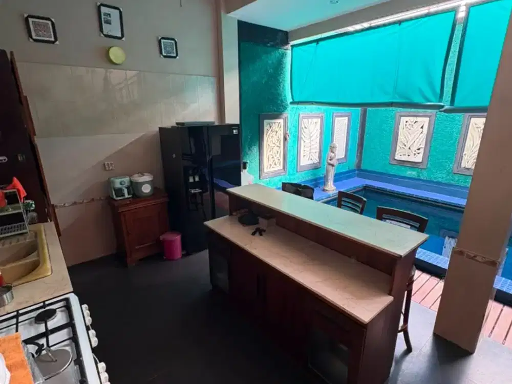 DIJUAL: RUMAH MODERN MINIMALIS DENGAN PRIVATE POOL DI KEROBOKAN, BALI