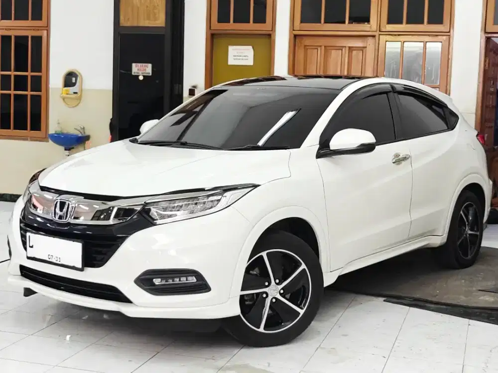 Km40 Antik Honda HRV 2019 Prestige 1.8 Automatic RS Putih AT 2021 Ori