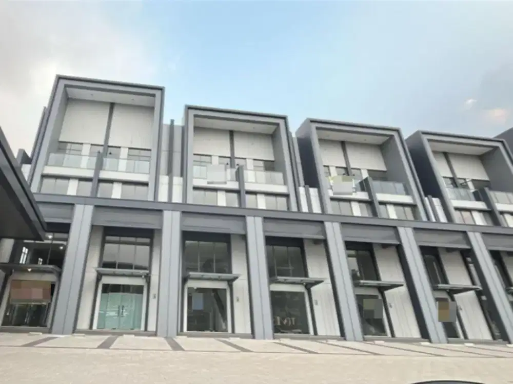 Disewakan Ruko Double Facade Gading Serpong di Hudson By Rumah Chinida (Lw)