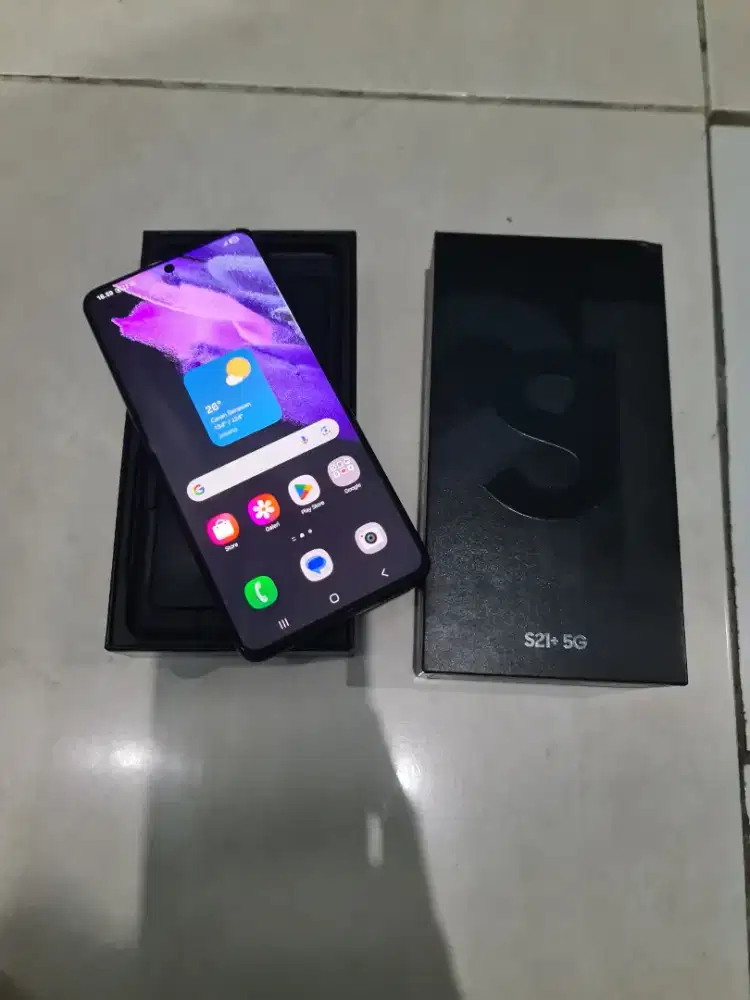 Samsung S21 plus 5G 8/256 resmi sein Fullset