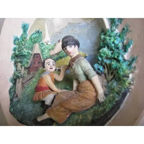 Antique keramik sculpture buatan German anno 1800