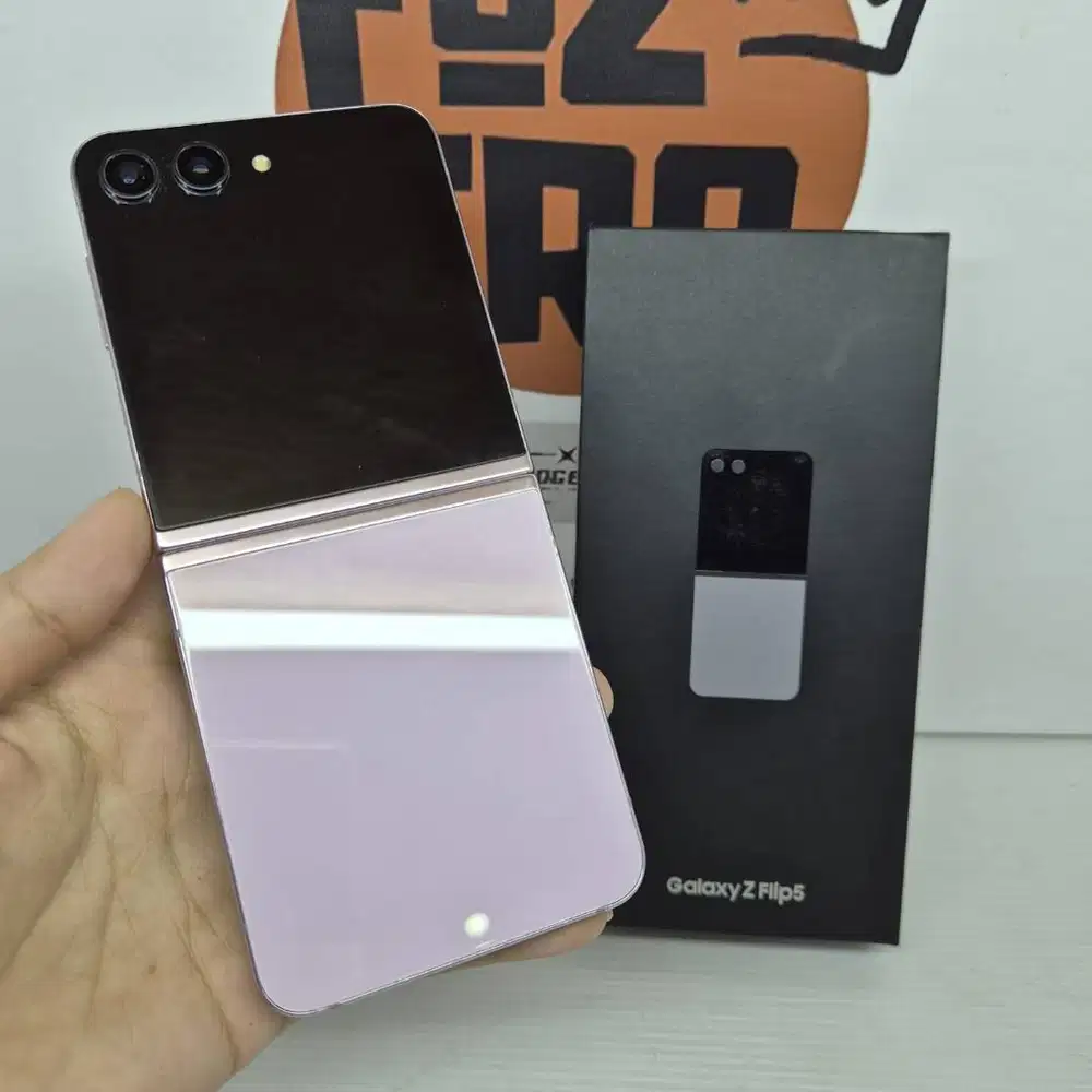 SAMSUNG GALAXY Z Flip 5 8/256GB Lavender Fullset No Minus