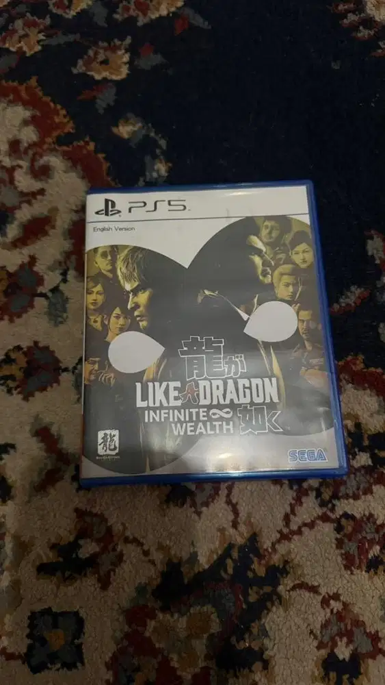 Jual kaset ps 5 like a dragon infinite wealth
