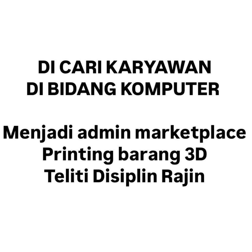 Lowongan kerja packing paket wanita