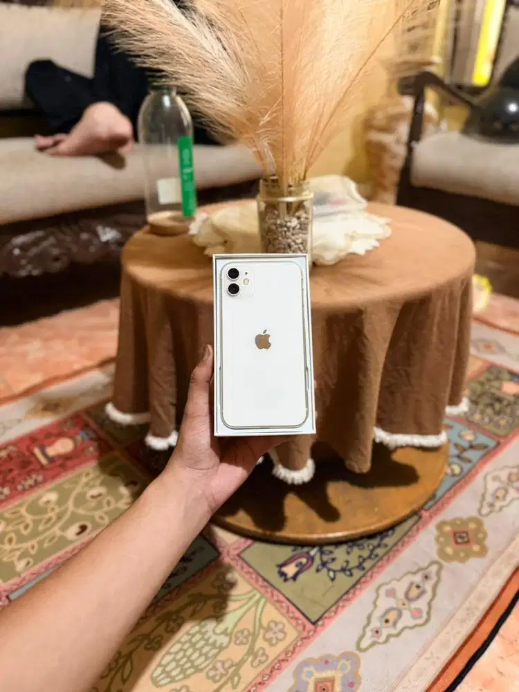 iphone 11 64gb white ex internasional all operator