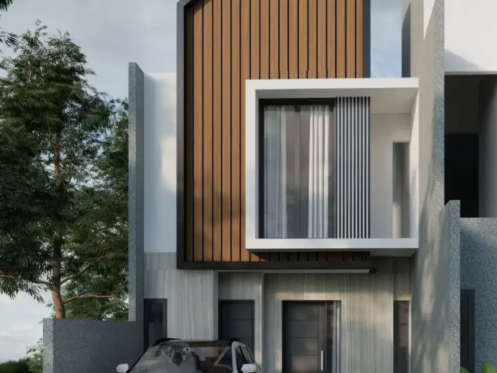 Rumah Dharmahusada Indah NEW GRESS MINIMALIS  STRATEGIS MODERN BAGUS